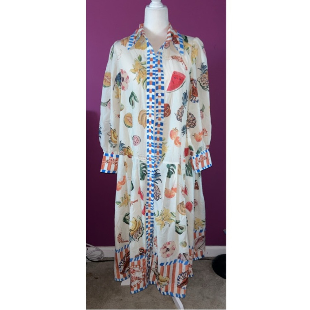 NWT Kelly Obi New York Maxi Dress - Picture 4 of 7